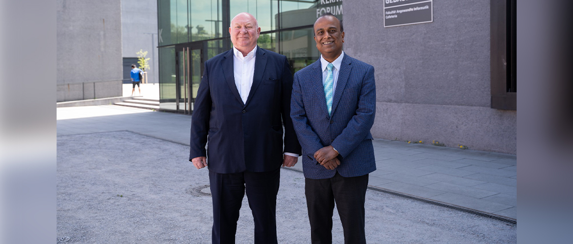  Consul General Shatrughna Sinha visited Technische Hochschule Deggendorf and met with the President Prof. Dr. Waldemar Berg