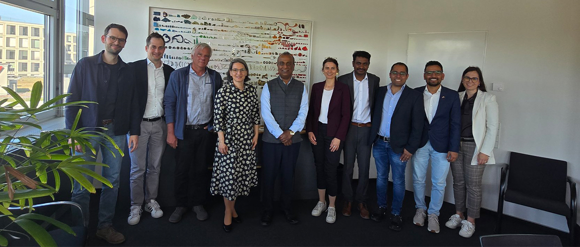  Consul General Shatrughna Sinha visited Wirtschaftsförderung Region Stuttgart (WRS)