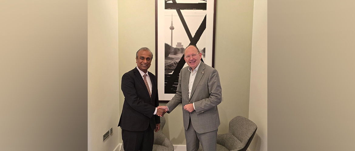  Consul General Shatrugha Sinha met Lord Mayor of Mannheim Mr. Christian Specht