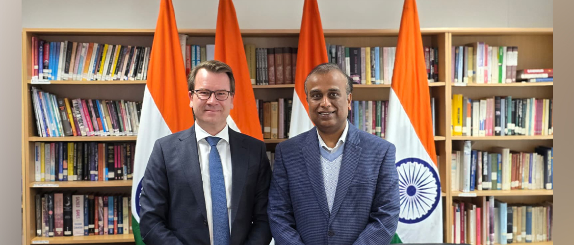  Consul General Shatrughna Sinha met Dr Sebastian Schöning, CEO & Board Member, Fair Friend Group (FFG)
