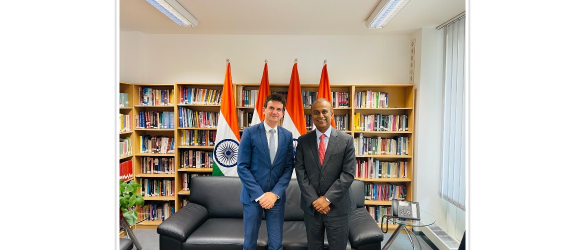  Consul General Shri Shatrughna Sinha met Mr Bernd Forster, Head of Department, International Relations, Bavarian State Chancellery