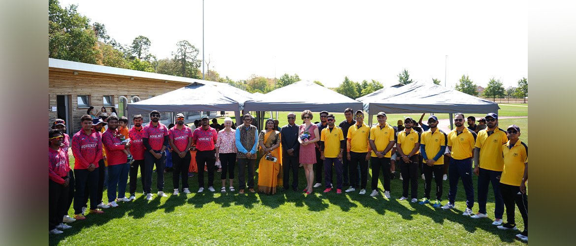  Consul General  Shatrughna Sinha , inaugurated the ID Cup 2026 as part of the #HarGharTiranga campaign