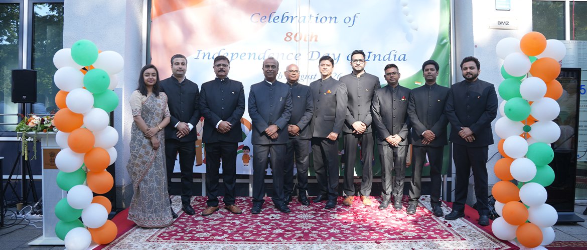  On the occasion of India’s 80th Independence Day, team  @cgimunich  extends warm greetings to all Indians and friends of India across Bavaria and Baden-Württemberg