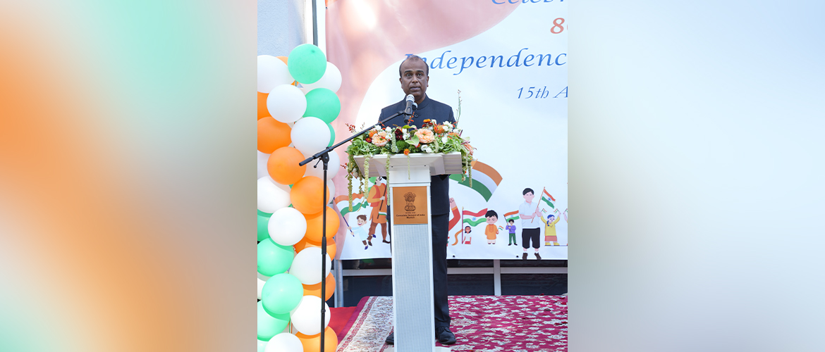  Consul General Shatrughna Sinha eading of the Hon’ble President’s Address to the Nation