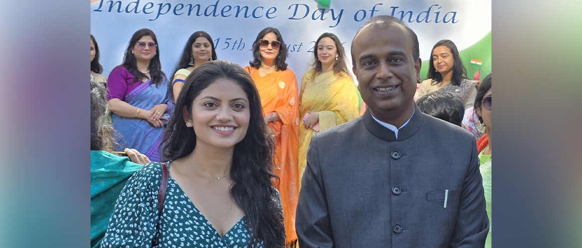  Consul General Shatrughna Sinha  met Ms. Yashita Saxena, who recently participated in the 84th Know India Programme #MyIndiaMyStory. Yashita Saxena, who recently participated in the 84th Know India Programme #MyIndiaMyStory