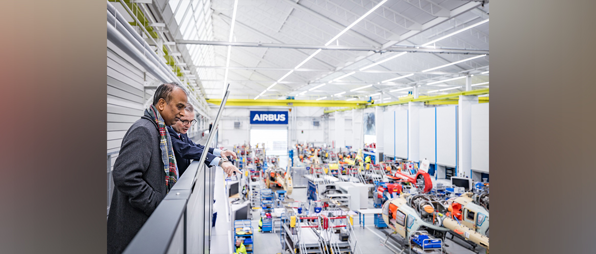  Consul General Shatrughna Sinha visited Airbus Helicopters in Donauwörth