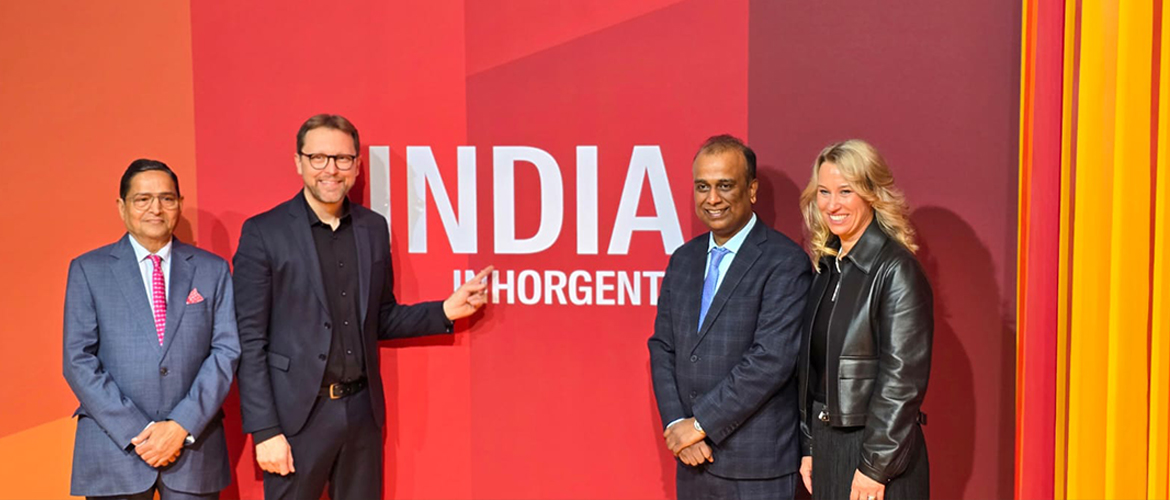  Consul General Shatrughna Sinha visited Messe München and inaugurated the India Pavilion at INHORGENTA 2025