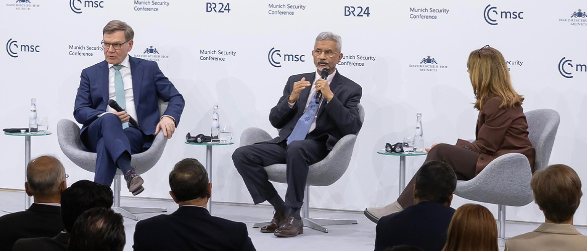  EAM Dr. S. Jaishankar with Foreign Minister Johann Wadephul at the Munich Security Conference on 14-02-2026. Jaishankar with Foreign Minister Johann Wadephul at the Munich Security Conference