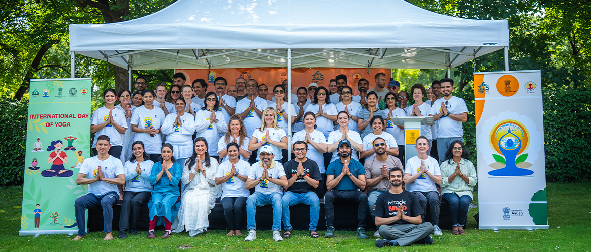  12th International Day of Yoga 2026 Celebrations in Munich hosted by CGI Munich