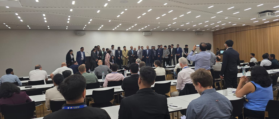  Consul General Shatrughna Sinha delivered the keynote address at the Indo-German Strategic Tech Summit 2026, jointly organized with the JITO Stuttgart chapter